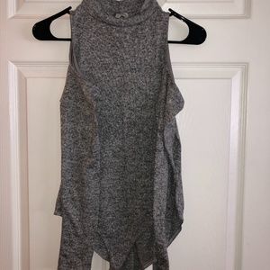 Gray Bodysuit-Charlotte Russe